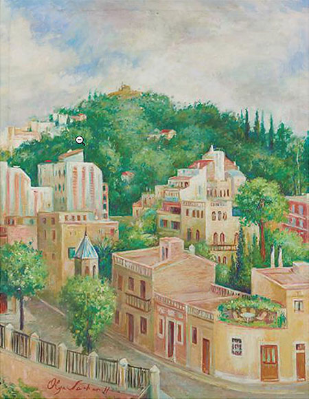 'Putxet', pintura d'Olga Sacharoff