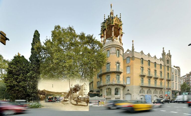 La Rotonda i l’avinguda del Tibidabo