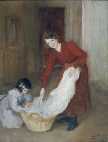 Lluïsa Vidal, Mestresses de casa. Museu Nacional d'Art de Catalunya (MNAC)