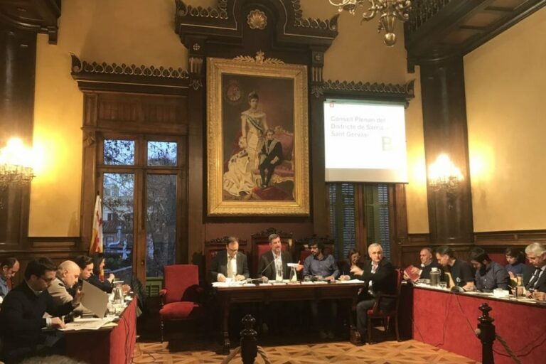 Consell Plenari de Sarrià-Sant Gervasi