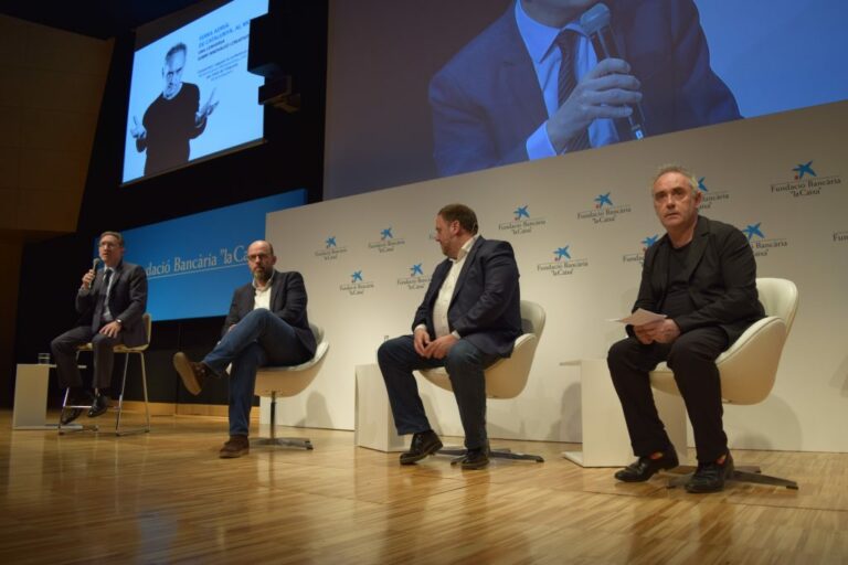Junqueras: “Ferran Adrià és una explosió de creativitat”