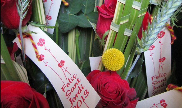 Sobre les paredetes de roses