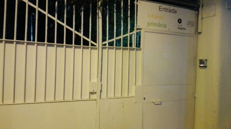 L’Escola Augusta (Sant Gervasi) tancada