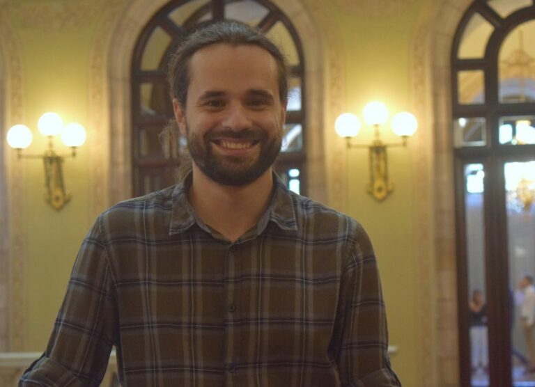 Gerard Gómez del Moral, diputat de Junts pel Sí i veí de Sant Gervasi Gerard Gómez del Moral, diputat de Junts pel Sí i veí de Sant Gervasi