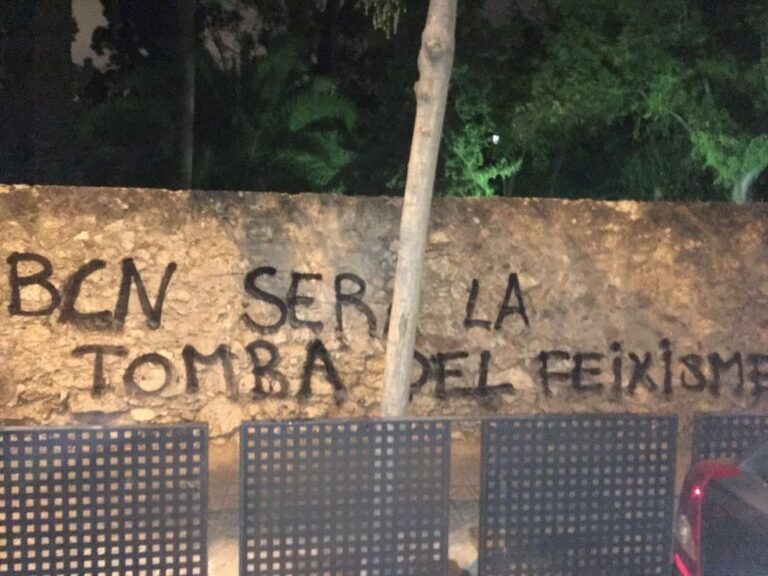 Ciutadans denuncia els actes violents de la manifestació antifeixista d’ahir