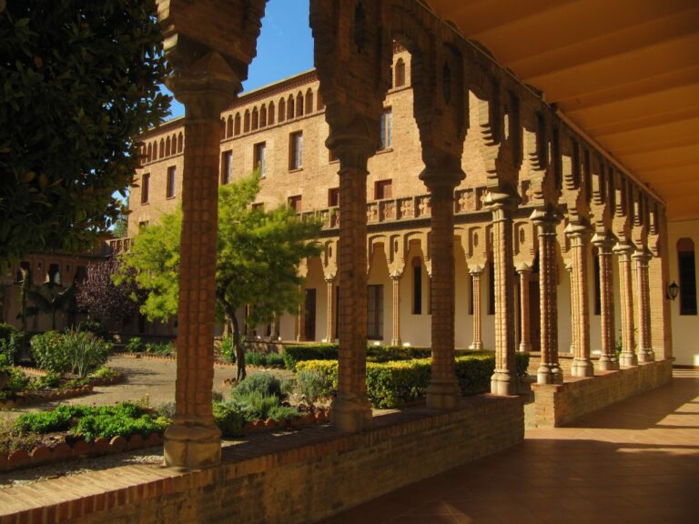 Els jardins del monestir de Valldonzella