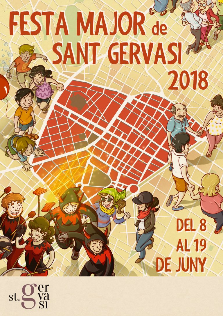 La Festa Major de Sant Gervasi, ja té imatge