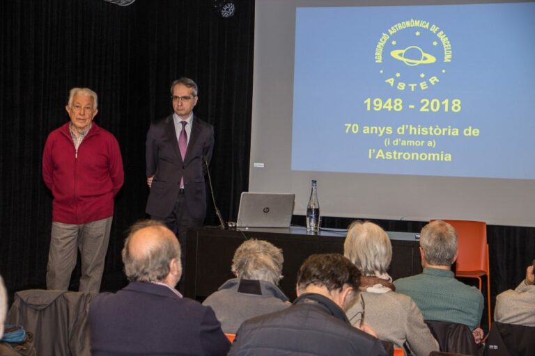 70 anys d’amor a l’astronomia