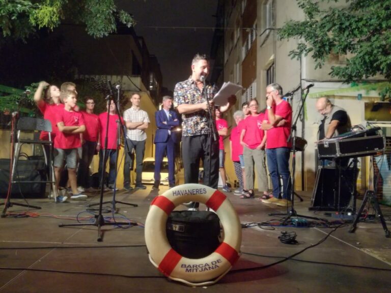 L’actor Andrés Herrera inaugura la Festa Major del Farró