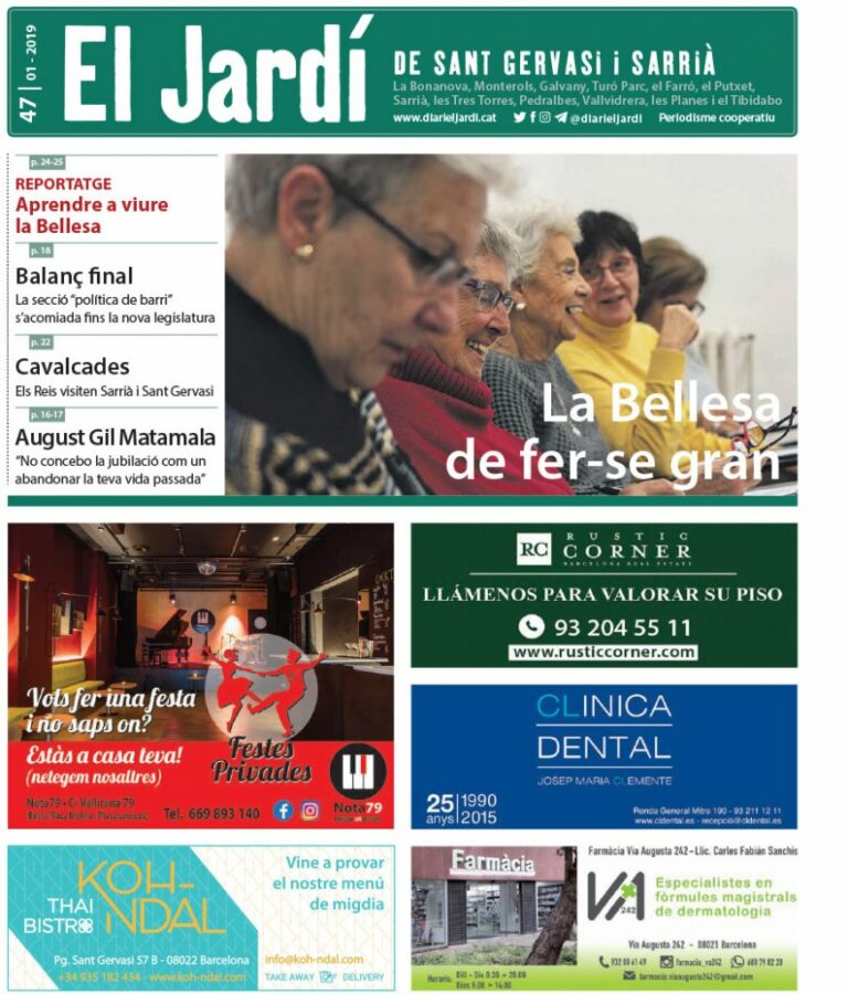 Ja et pots descarregar el número 47 d’El Jardí