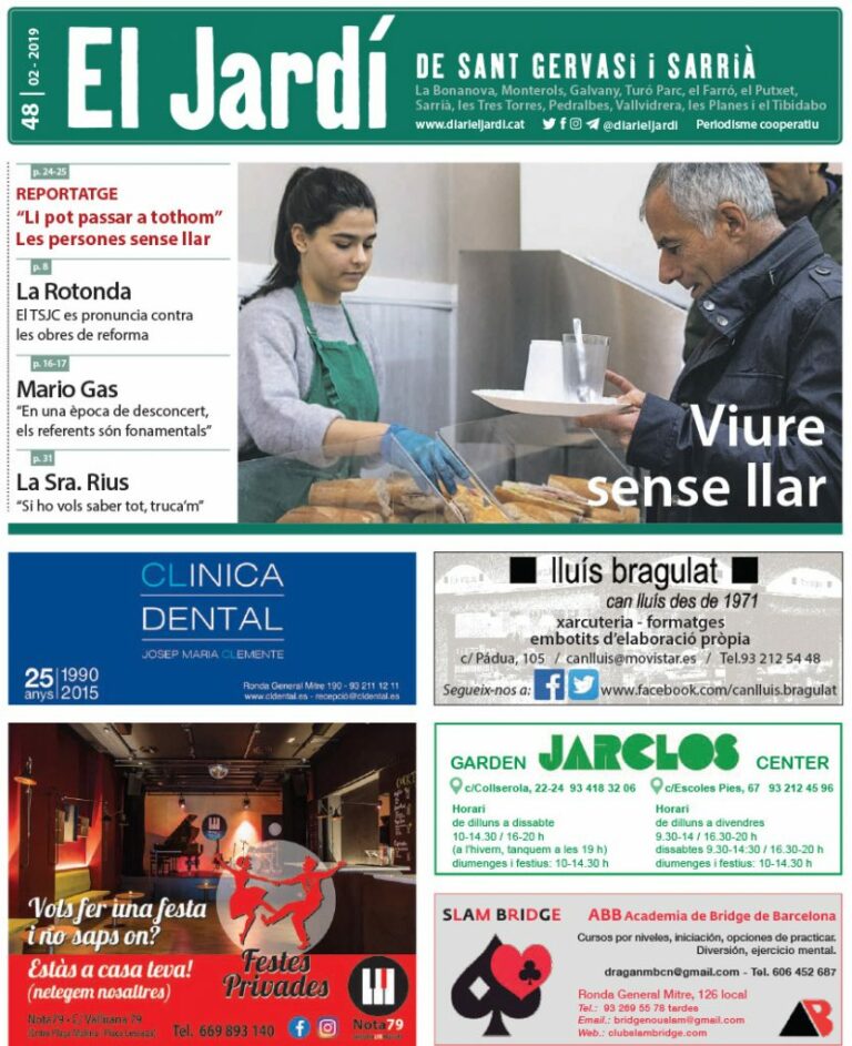 El Jardí 48, febrer 2019
