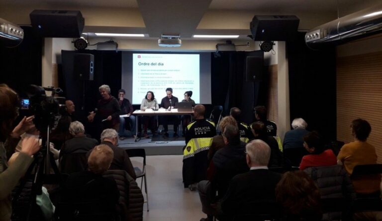 Can Raventós, protagonista al Consell de Barri de Sarrià