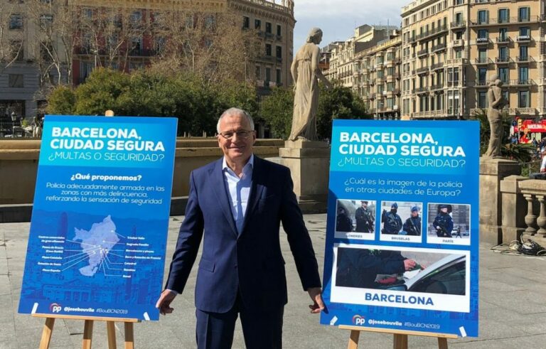 Bou (PP) acusa a Colau de “retirar símbols de la democràcia” pel canvi de nom de Riera de Cassoles