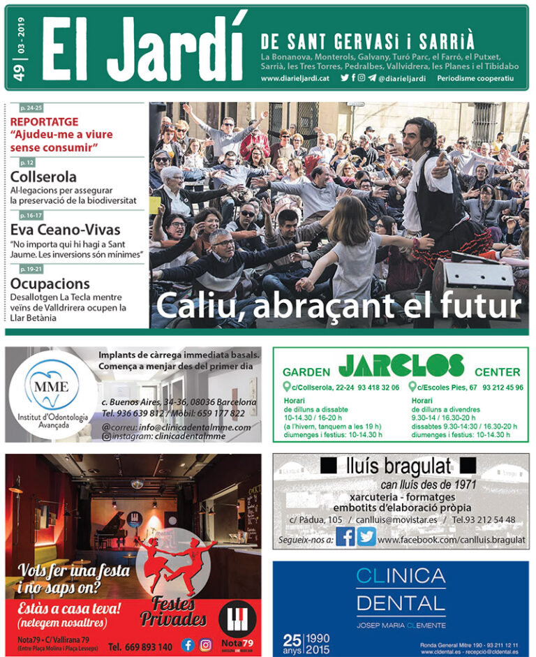 El Jardí 49, març 2019