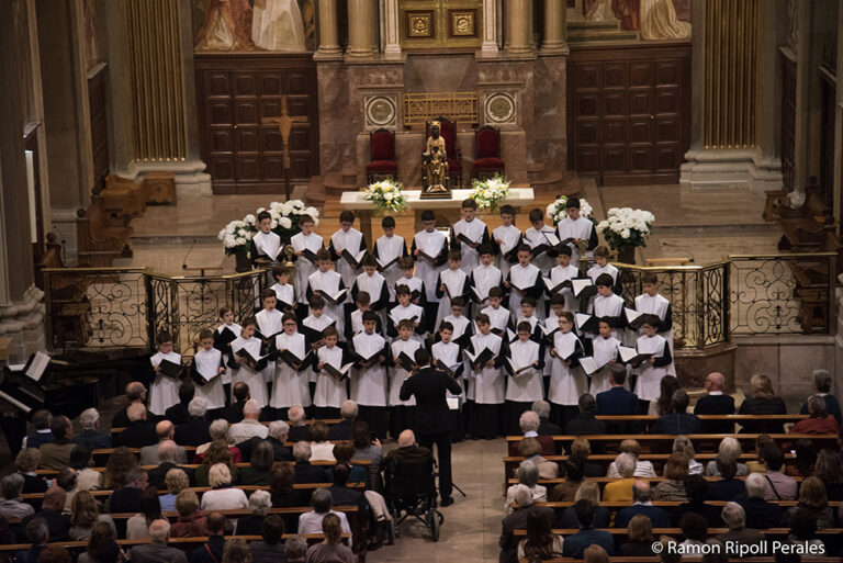 L’Escolania de Montserrat canta a benefici del nou orgue