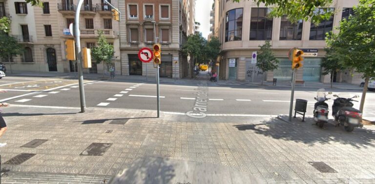 Mor un jove motorista de 26 anys en un accident a Sant Gervasi