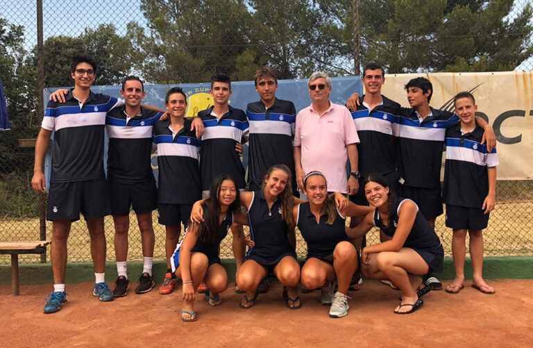 El Club Tennis Barcino fa història amb un doble campionat d’Espanya cadet