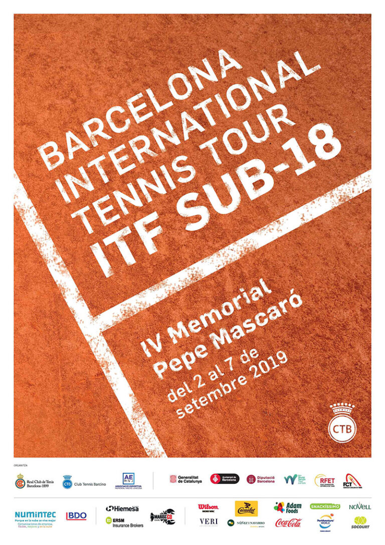 Torneig de tennis juvenil al Barcino
