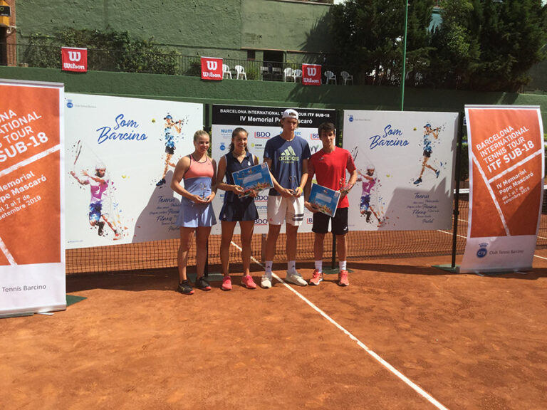 Fiona Arrese i Mario Mansilla guanyen l’internacional sub-18 “Memorial Pepe Mascaró”