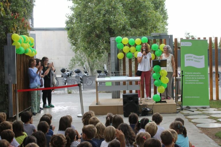 Les escoles Nostra Senyora de Lurdes i Sant Gregori estrenen Camí Escolar