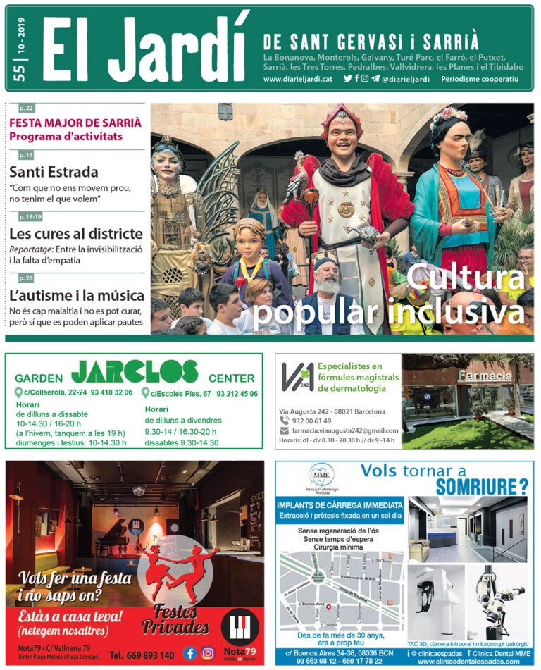El Jardí núm 55, octubre 2019