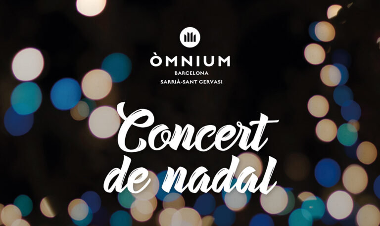 Òmnium programa un concert sobre el Nadal a l’exili