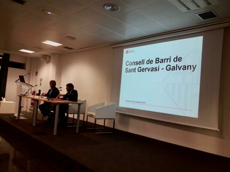 Tornen els Consells de Barri presencials a Sarrià – Sant Gervasi