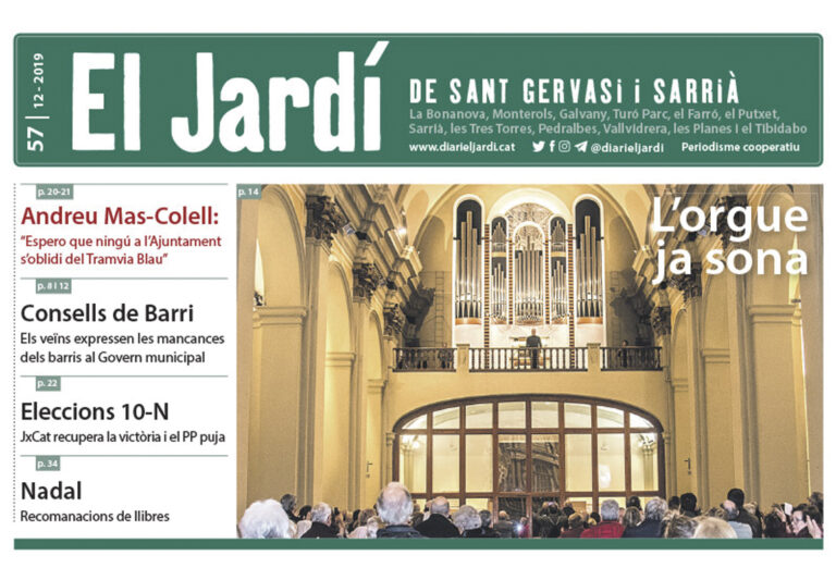 El Jardí núm 57, desembre 2019 El Jardí núm 57, desembre 2019
