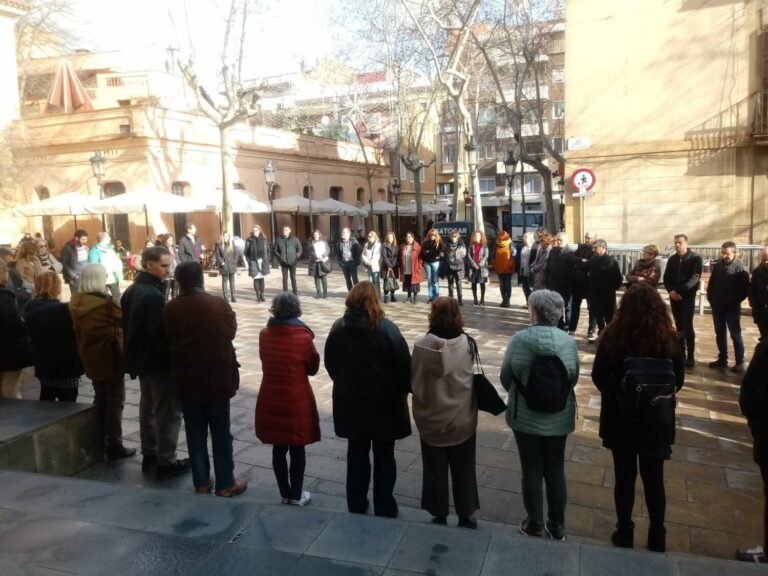 Sarrià – Sant Gervasi fa cinc minuts de silenci per la mort de David Caminada