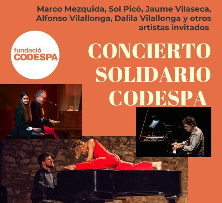 Concert solidari de CODESPA per les víctimes de violència sexual, al Teatre de Sarrià