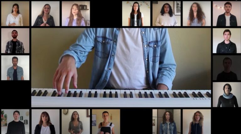 El Cor Jove de l’Orfeó Sarrianenc interpreta ‘The Sound of Silence’ des del confinament