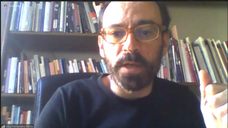 Eloy Fernández Porta parla sobre la confiança i les confidències a Casa Orlandai