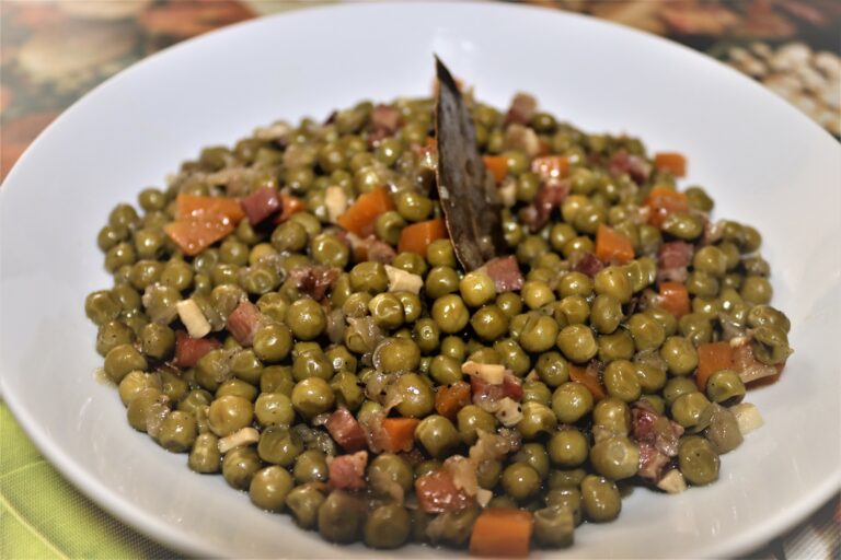 Cuina fàcil: Pèsols amb pernil