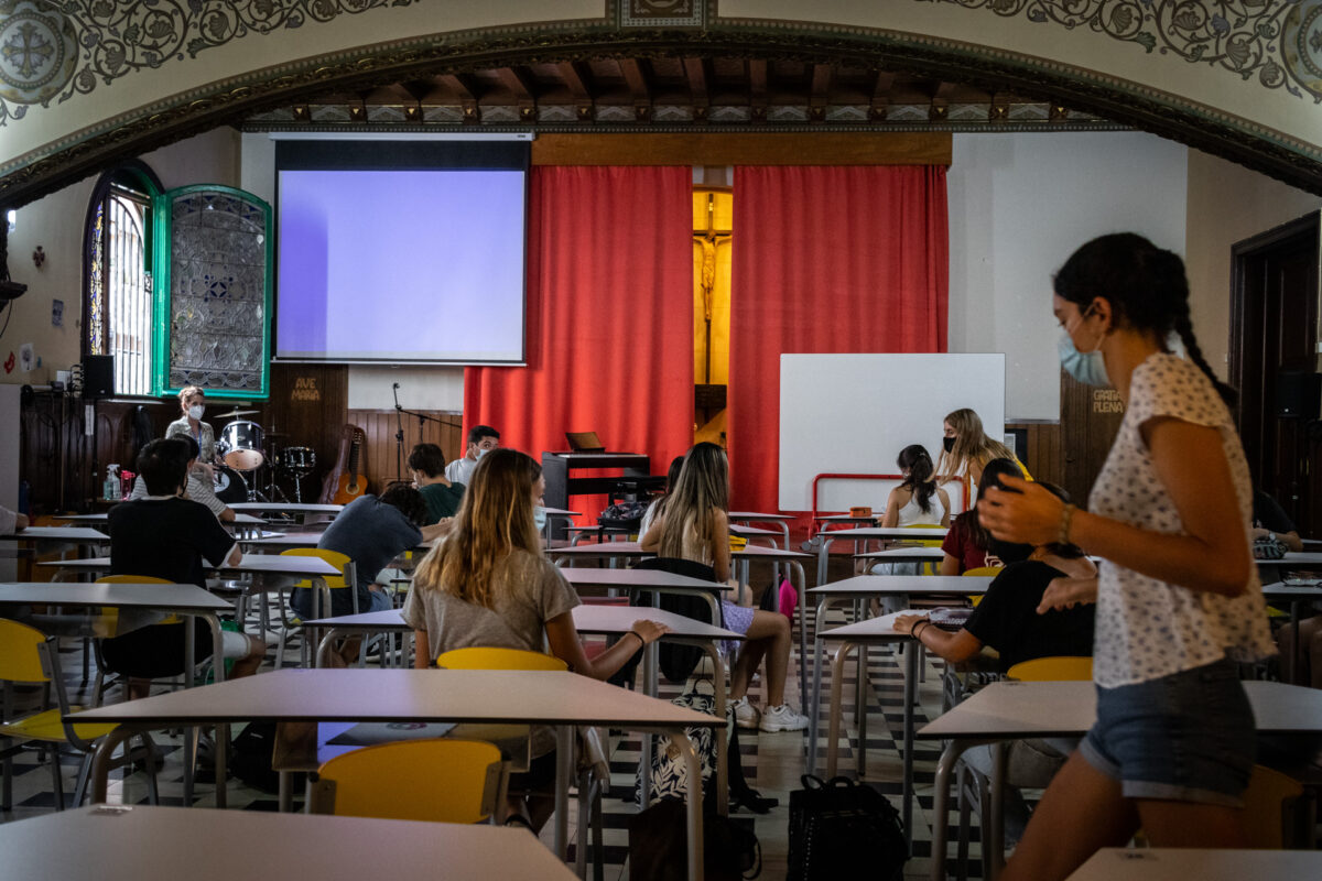 Capella convertida en classe