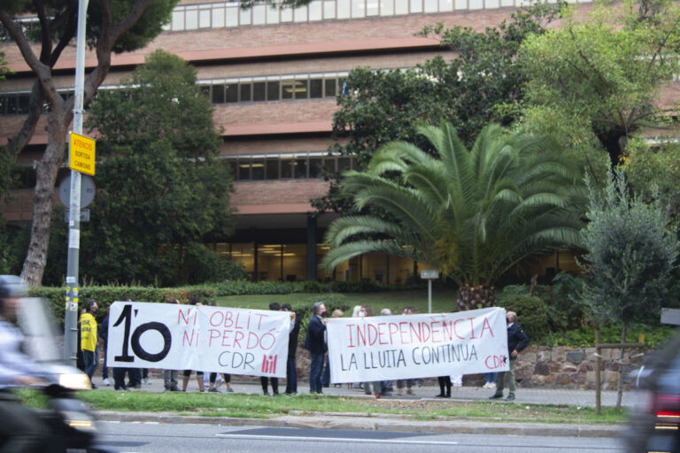 Sarrià-Sant Gervasi recorda a Clara Ponsatí per l’aniversari de l’1 d’octubre