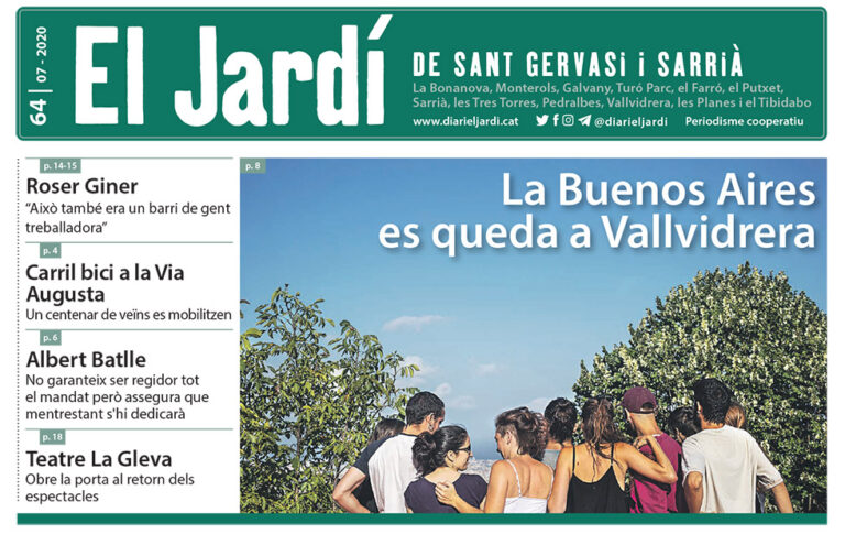 El Jardí 64, juliol 2020