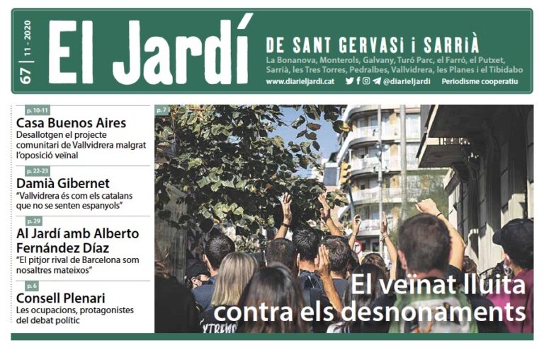 Editorial 67: El veïnat lluita contra els desnonaments