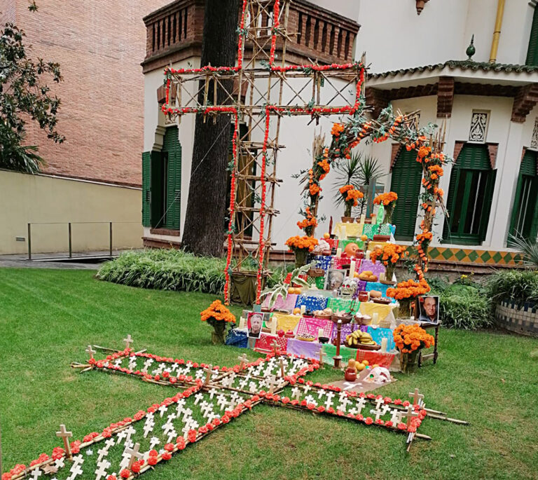 Festa de difunts al consolat de Mèxic