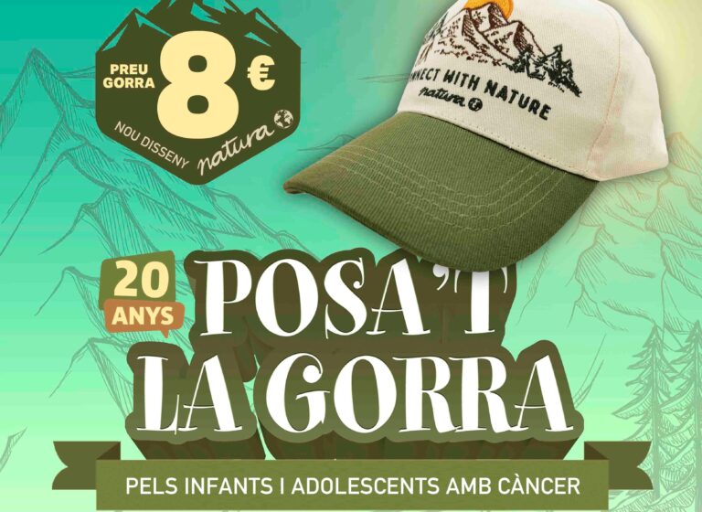 La campanya ‘Posa’t la Gorra!’ amb el càncer infantil arriba dissabte al Mercat de Sant Gervasi