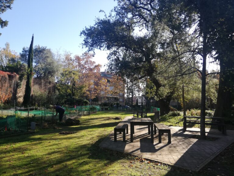 Hort urbà de Pedralbes
