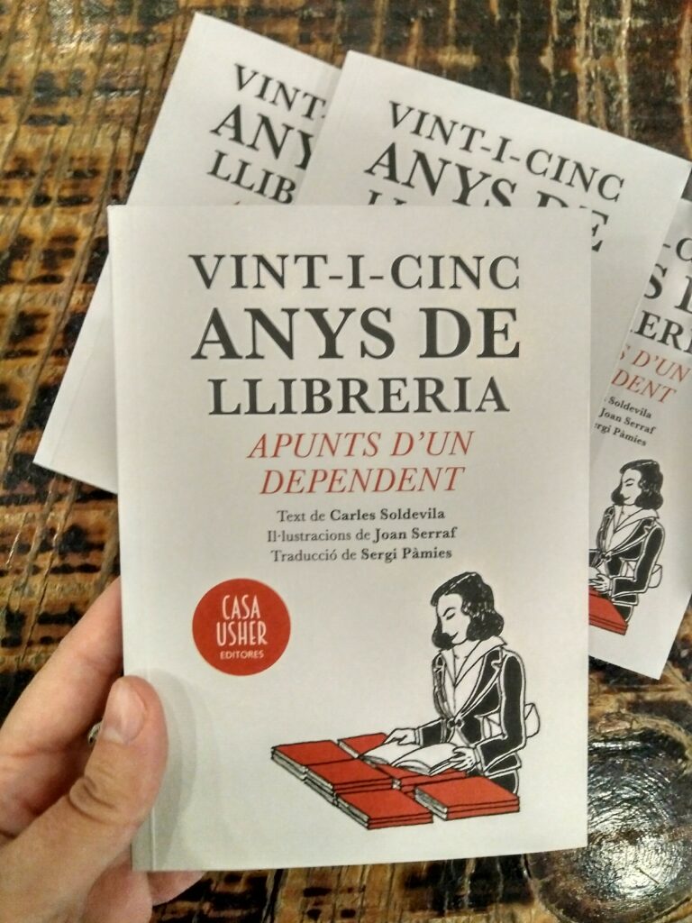 ‘Vint-i-cinc anys de llibreria. Apunts d’un dependent’, el debut editorial de la Casa Usher