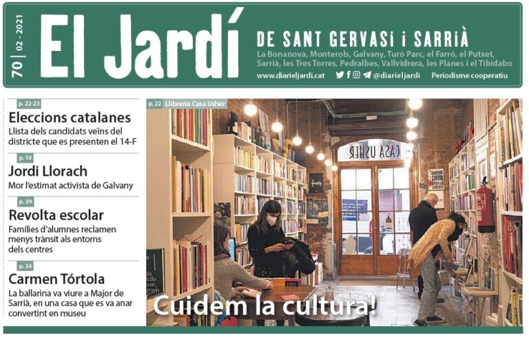 Editorial 70: Cuidem la cultura!