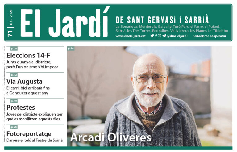 El Jardí 71, març 2021
