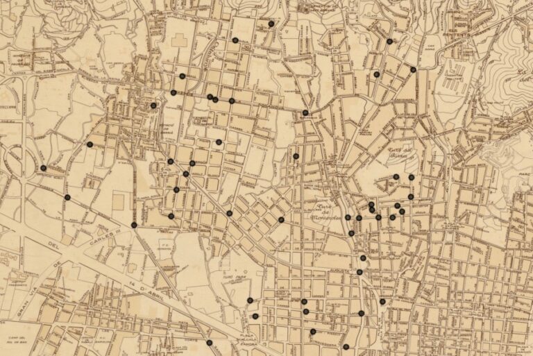 Un mapa interactiu permet recórrer els 49 refugis antiaeris de Sarrià-Sant Gervasi