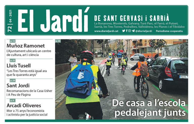 El Jardí 72, abril 2021