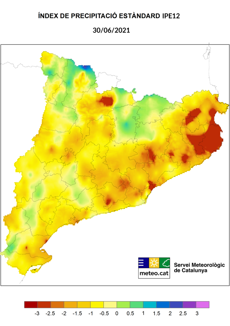 Un juny càlid i sec accentua la sequera