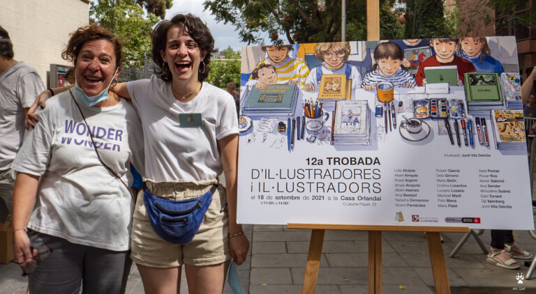 FOTOGALERIA I Dotzena trobada d’il·lustradores a Sarrià