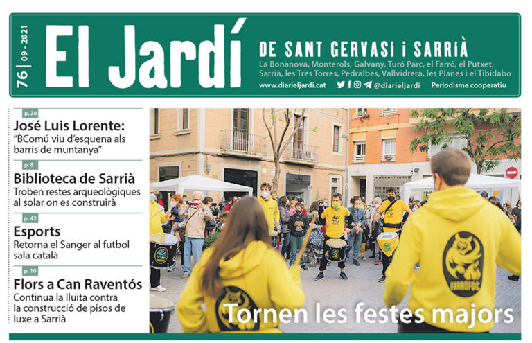 El Jardí 76, setembre 2021