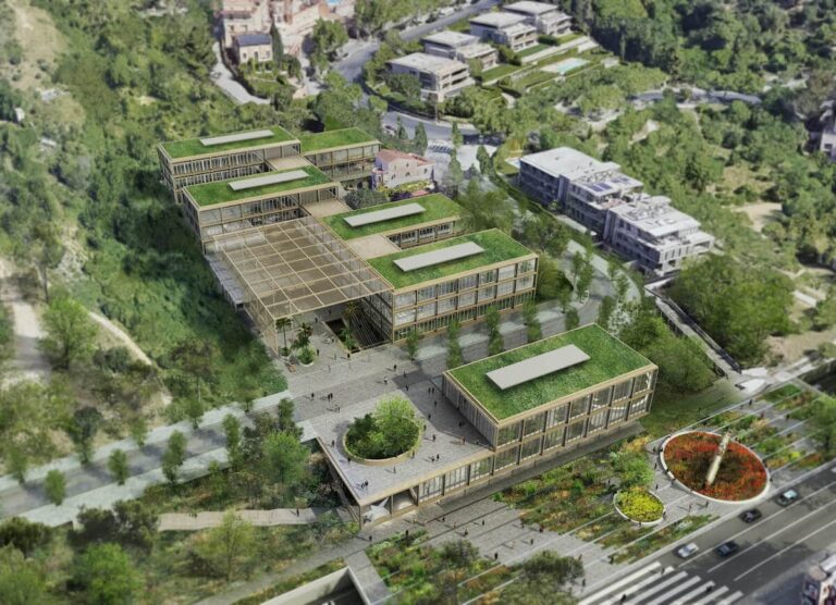 Llum verda a la construcció del centre de recerca biomèdica CaixaResearch Institute a la Bonanova