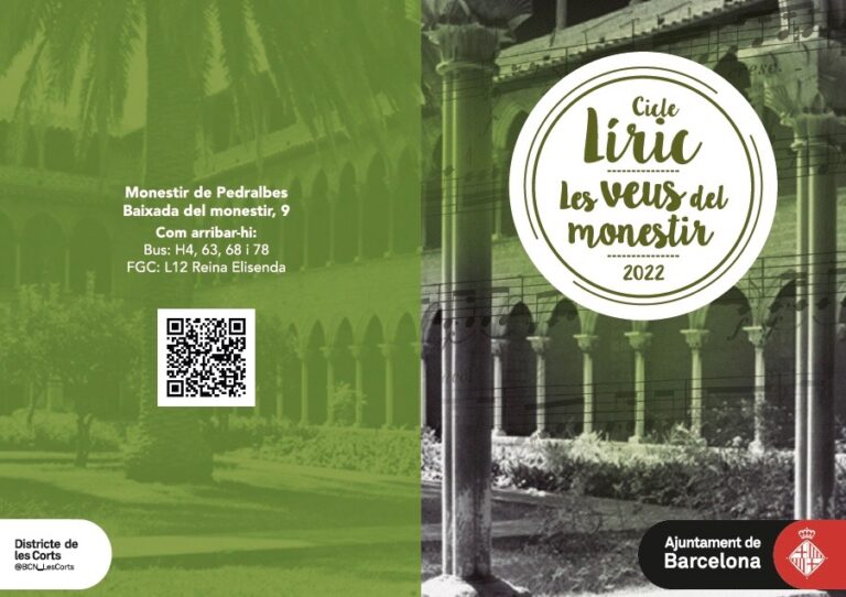 Torna la lírica al Monestir de Pedralbes amb la nova temporada de ‘Les Veus del Monestir’